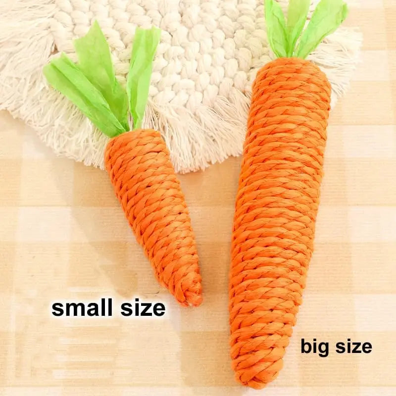 Jouets pour chats, dents de carottes et bâtons de taquinerie pour chat, dents et griffes résistantes aux morsures et aux rayures