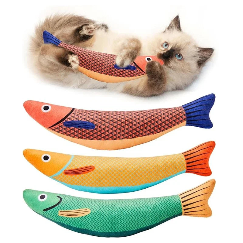 Grattoir pour chats en forme de poisson, produits interactifs
