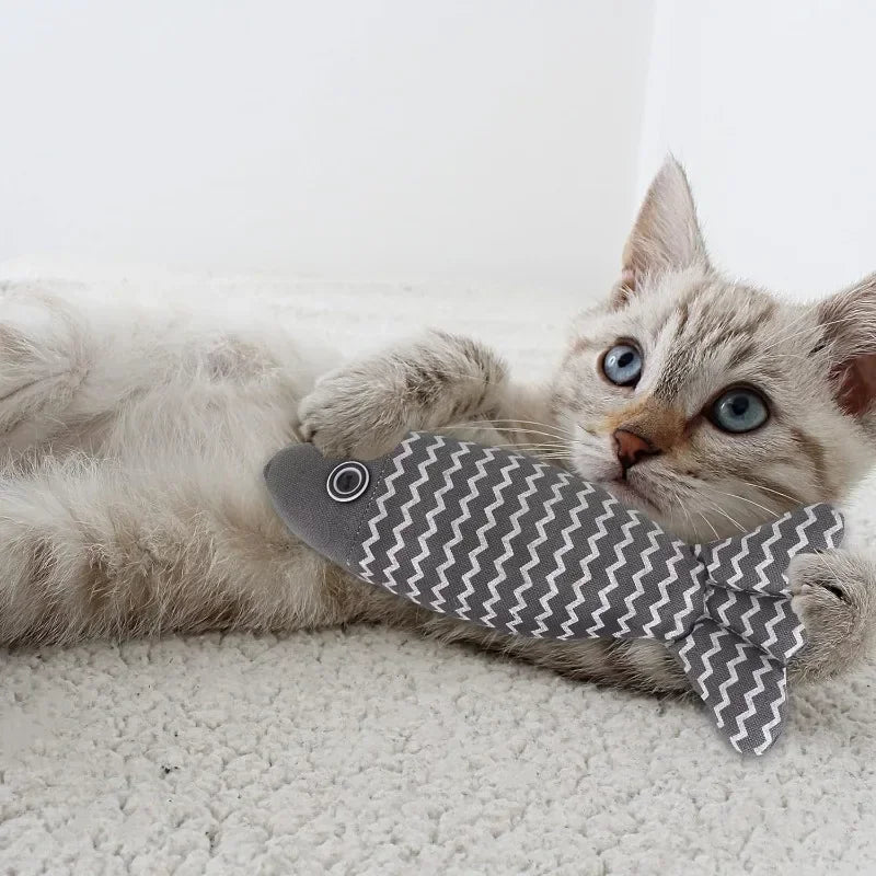 Grattoir pour chats en forme de poisson, produits interactifs